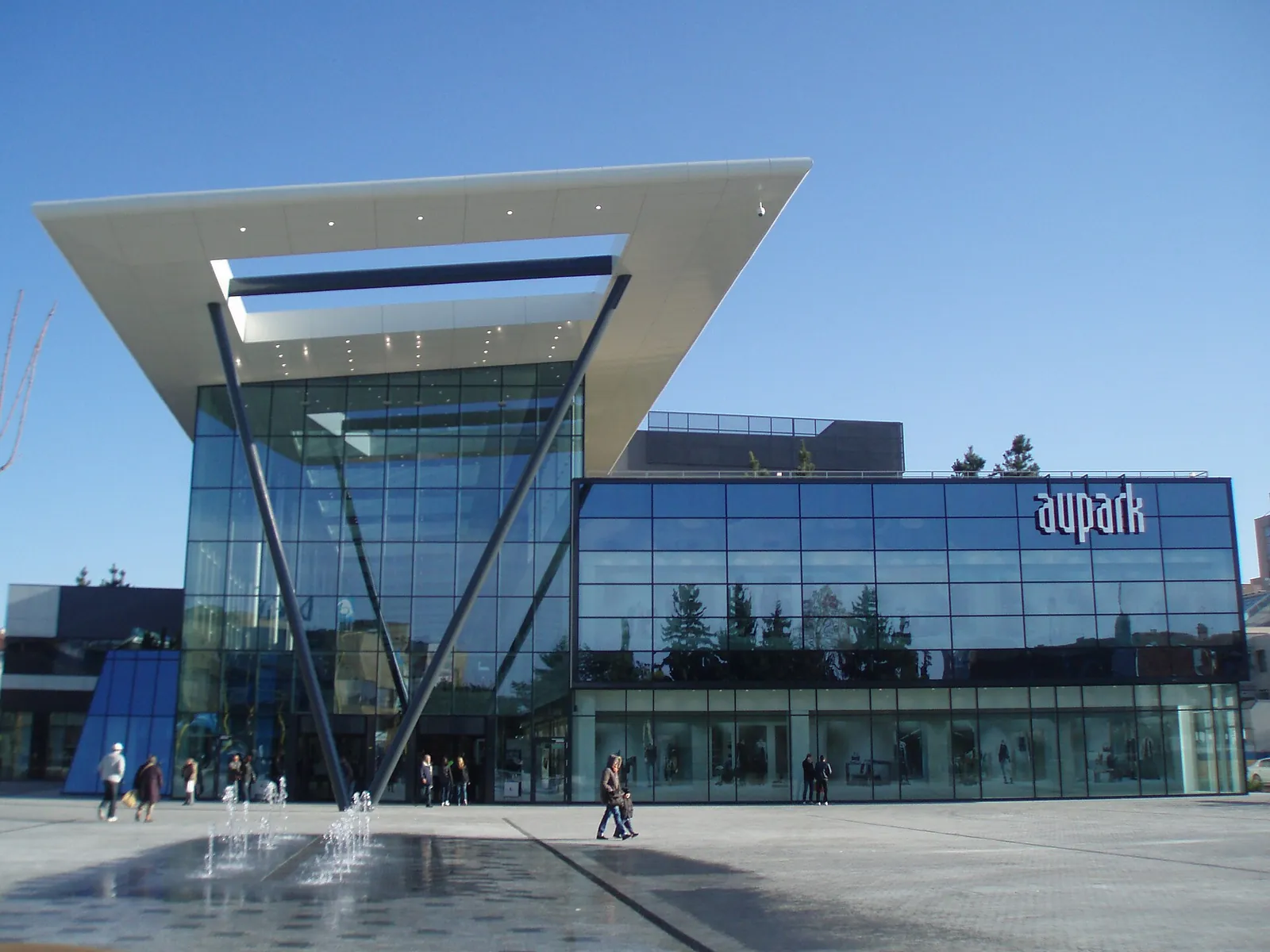 Aupark shopping centre in Košice