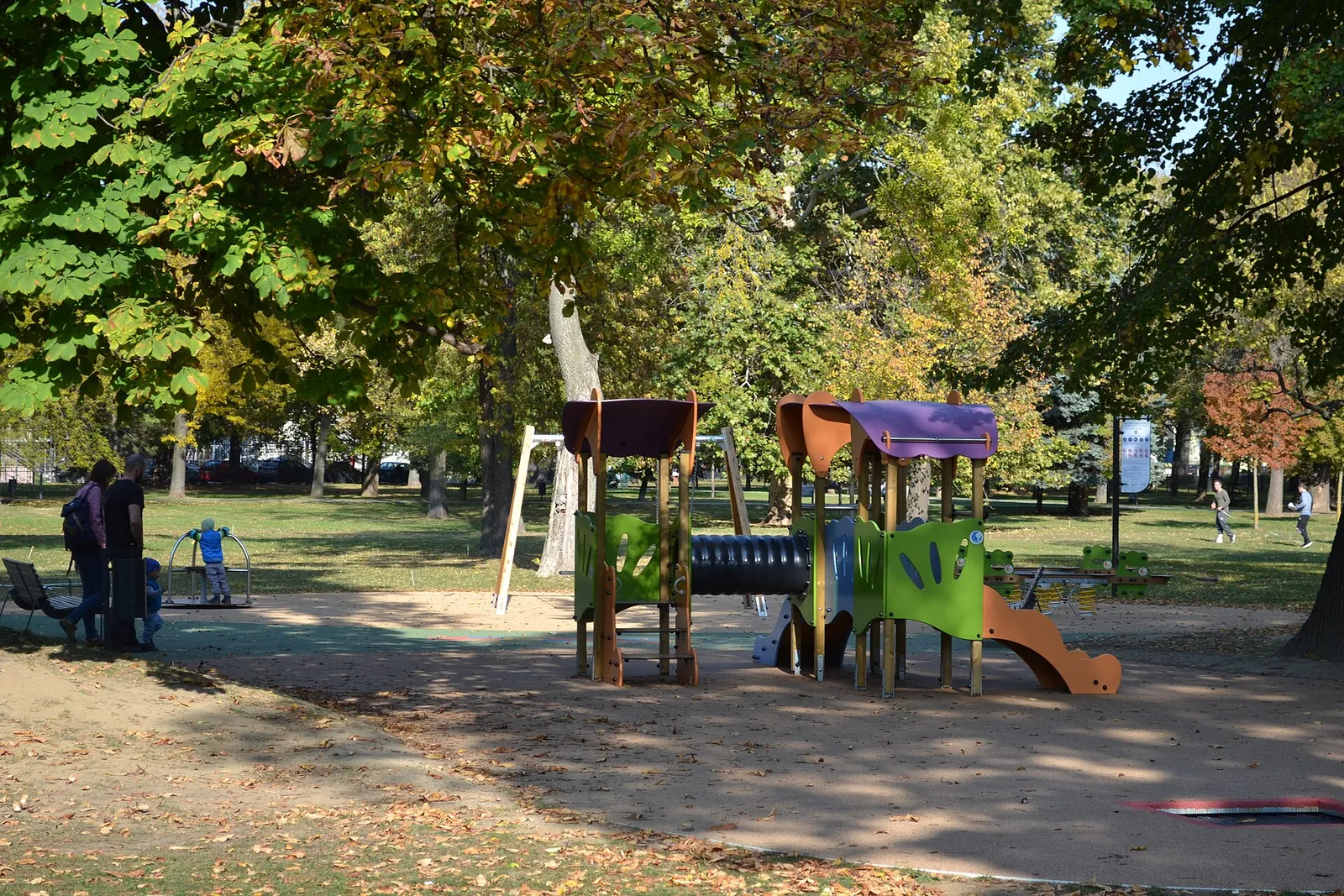 Children's playground in Košice City Park