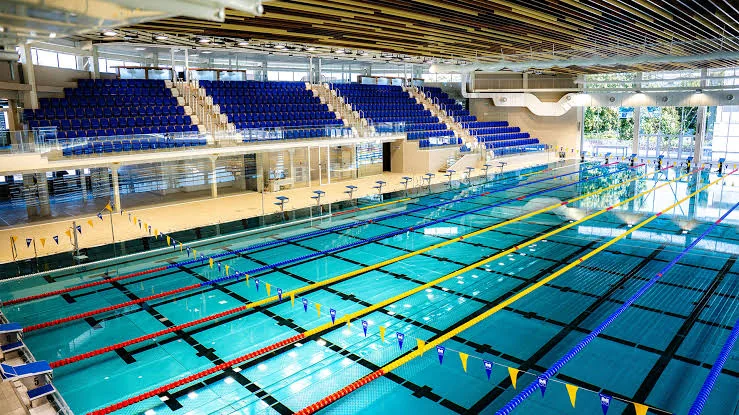 Indoor 50 m pool at NOC Košice